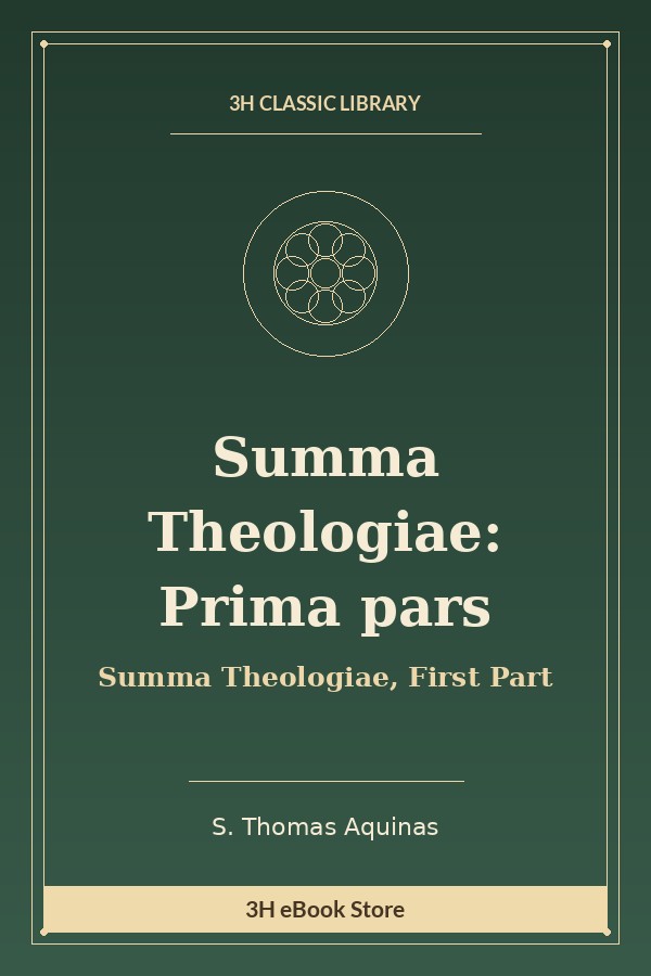 Summa Theologiae: Prima pars