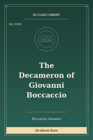 The Decameron of Giovanni Boccaccio