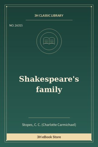 Shakespeare's family