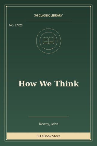 How We Think