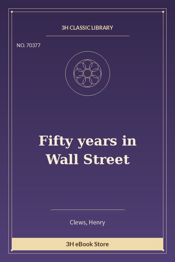 Fifty years in Wall Street