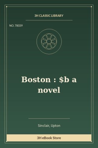 Boston : $b a novel